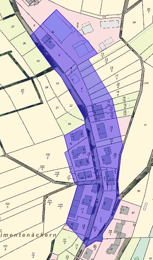 GIS Bild Schleiersbacher Straße